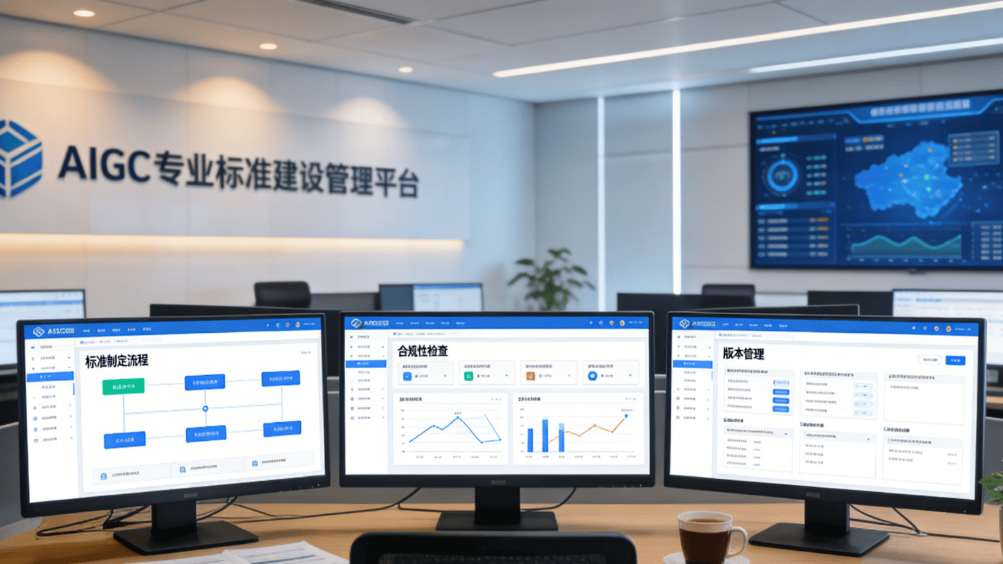 AIGC专业标准建设管理平台